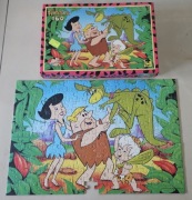 puzzle trefl 160 el. 416x276 lata 90 The Flintstones Flintstonowie