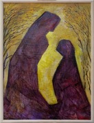 Obraz olejny "Postacie" (#29), 63*83,5 sm