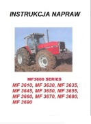Instrukcja Napraw Massey Ferguson MF 3650, MF 3655, MF 3660, MF 3670 PL