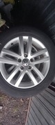 Felgi opony wielosezonowe 16 205 55 16 VW 5x112  golf  V VI momo 8mm