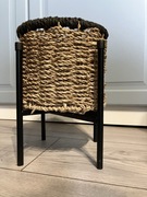 Doniczka osłonka pleciona kwietnik stojak koszyk