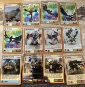 Invizimals karty 12 sztuk tytan rezonujące