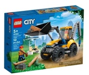 LEGO City 60385 Koparka Ładowarka Młot Pneumatyczny
