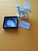 Bransoletka z kamieni sodalit