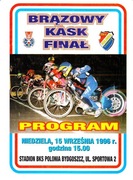 ...finał Brązowego Kasku 15.09.1996 Bydgoszcz...