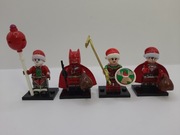 Prezent na Święta Batman Harley Queen minifigurki kompatybilne z Lego