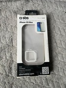 Etui SBS do iPhone XS Max Przezroczysty