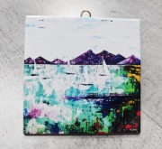 Obrazek Kafelek Płytka Zawieszka 15x15cm Na Żaglach Morze Mvcha Nie Siada