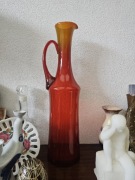 Dzban Zbigniew Horbowy Huta Sudety szło kolorowe PRL duży 50cm