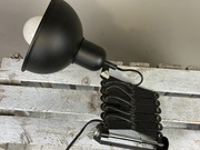 HARMONY LAMPA NA WYSIĘGNIKU HARMONIJKOWYM E27 CZARNY LAMPKA DO CZYTANIA
