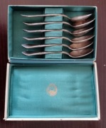 Fraget 6 łyżeczek do herbaty w pudełku GUM Moskwa.