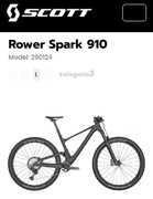 Rower Scott Spark 910 rozmiar L