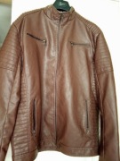 Kurtka skórzana męska XXL, nowa, okazyjna cena.