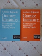 Andrzej Kijowski - Granice literatury, t.1-2.Wybór szkiców [stan doskonały]