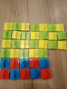 Playdoh Play doh literki cyferki alfabet foremki do ciastoliny 