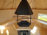 Grill z wyciągiem (okapem) każda altana lub domek