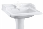 Umywalka ceramiczna Burlington Classic Basin 65cm  1th