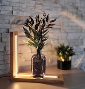 Dekoracja, Lampa Dębowa Ręcznie Robiona Prezent 