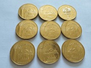 TRZEMESZNO Miasta Pol 9 sztuk Monety MENNICZE 2010