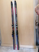 Narty zjazdowe Dynamic z wiązaniami