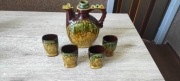 Dzbanek ceramiczny ptak lata 70