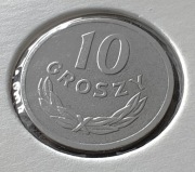 PRL moneta 10gr - 1973 rok