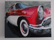 Obraz malowany ręcznie farbami akrylowymi 