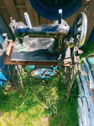 Podstawa plus maszyna do szycia