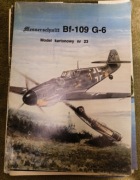 Model Card nr 23 Samolot Messerschmitt Bf-109 G-6