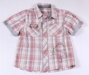 Matalan * Koszula w krateczkę z małpką 92/98 cm