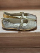H&M złote buty baleriny r. 34