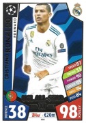 TOPPS MATCH ATTAX 2017/2018 UCL ALL-STAR CRISTIANO RONALDO REAL MADRID 440