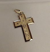 ZŁOTY KRZYŻYK PR. 585