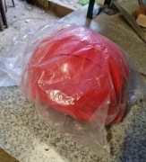 Kask budowlany czerwony