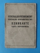 Kennkarta. Janów Lubelski.