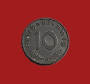 Moneta 10 reichsfenigów 1941 "B", Niemcy