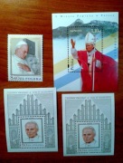 Znaczki wizyta papieża w Polsce 106a i 106.b.r.1979