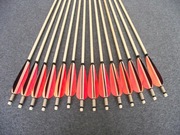 45-50 świerk 32" nr 462 Komplet strzał do łuku strzała drewniana