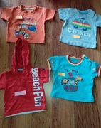 Zestaw koszulek 3-6 mies 