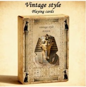 Kolekcjonerska talia kart do gry z mitologią, bogami i zabytkami Egiptu