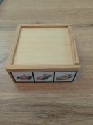 Układanka ze sklejki, film "Auta", 24 kafelki, 6 pojazdów 