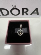 Pandora charms zawieszka Na Zawsze W Sercu 791421CZ złoto rachunek