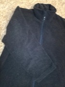 Granatowy Polar cieplutki na suwak rozmiar uniwersalny