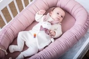 Kokon gniazdo niemowlęce ciemny róż Kikadu