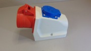 Gniazdo wtykowe siłowe PCE 400V 16A 5PIN + 230V 