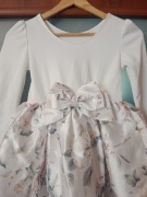 Wizytowa biała sukienka H&M