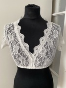 Crop top koronkowy rozmiar S