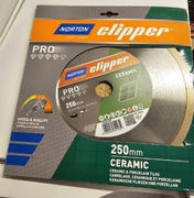 Tarcza diamentowa Norton Clipper ceramic pro saint-gobain 250mm