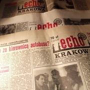 Echo Krakowa  Dziennik Polski gazety Nowy Rząd 1989  Mazowiecki 