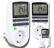 Programator Czasowy Gniazdka Wyłącznik Timer LCD